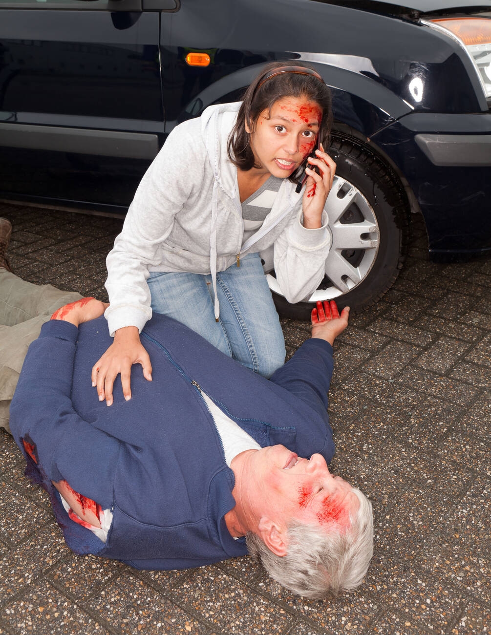 steps after a car accident in California